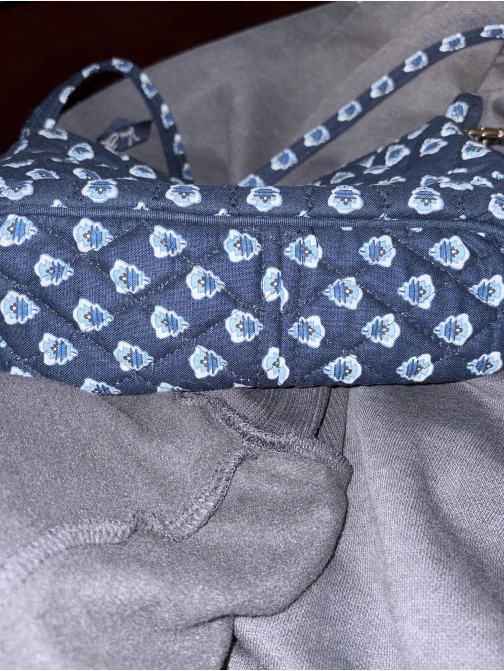 Vera Bradley Nantucket Navy Crossbody Bag Purse Retired